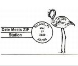 March 27 2020 32720 Date Meets Zip Pictorial Postmark