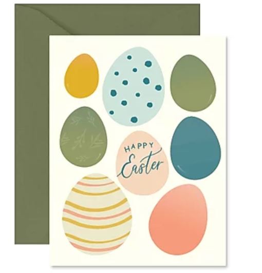 GingerPDesigns Easter Egg Greeting Card