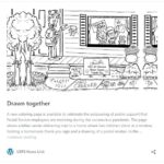 Read more about the article USPS Drawn together coloring page & USPS Stamp Sales Are Up