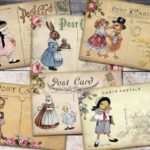 Read more about the article Vintage Easter Digital Postcards by RomanticaArts