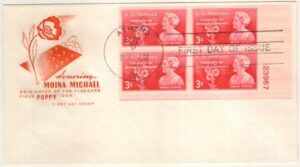 Michael Poppy Stamp Cachet