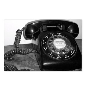 Rotary Dial Telephone Postcard