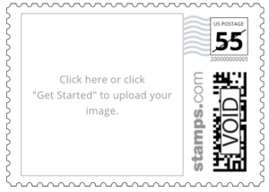 Custom PhotoStamps Stamps.com Customized Postage Program