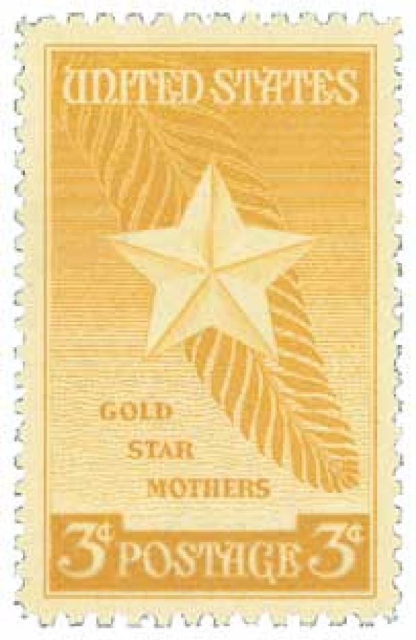 Gold Star Mothers 1948 3¢ Stamp