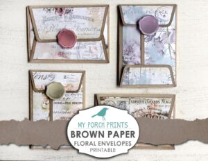 MyPorchPrints Mini Envelopes Printable