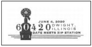 Date Meets Zip 60420 Pictorial Postmark