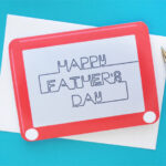 Read more about the article Retro Etch A Sketch Printable Fathers Day Card