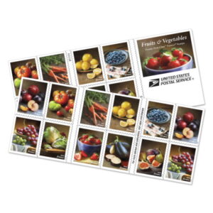 Fruits and Vegetables stamps USPS 682704-Z0