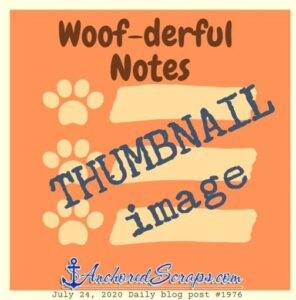 Woof-derful Notes Printable