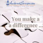 Read more about the article You Make a difference puzzle piece thoughtful note