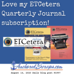 Read more about the article Love my ETCetera Early Typewriter Collectors’ Association Quarterly Journal