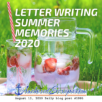 Read more about the article Letter Writing Summer Memories 2020