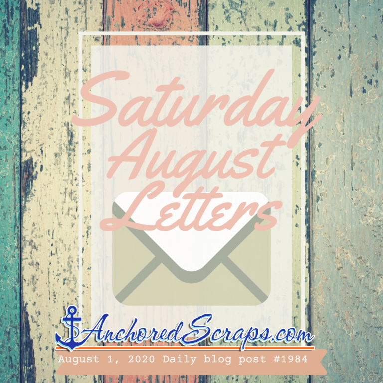 Saturday August Letters Printable