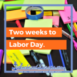 Read more about the article Two Weeks to Labor Day, Thrifty Office Furniture, & Dollar Tree White Cardboard Trifold Presentation Board