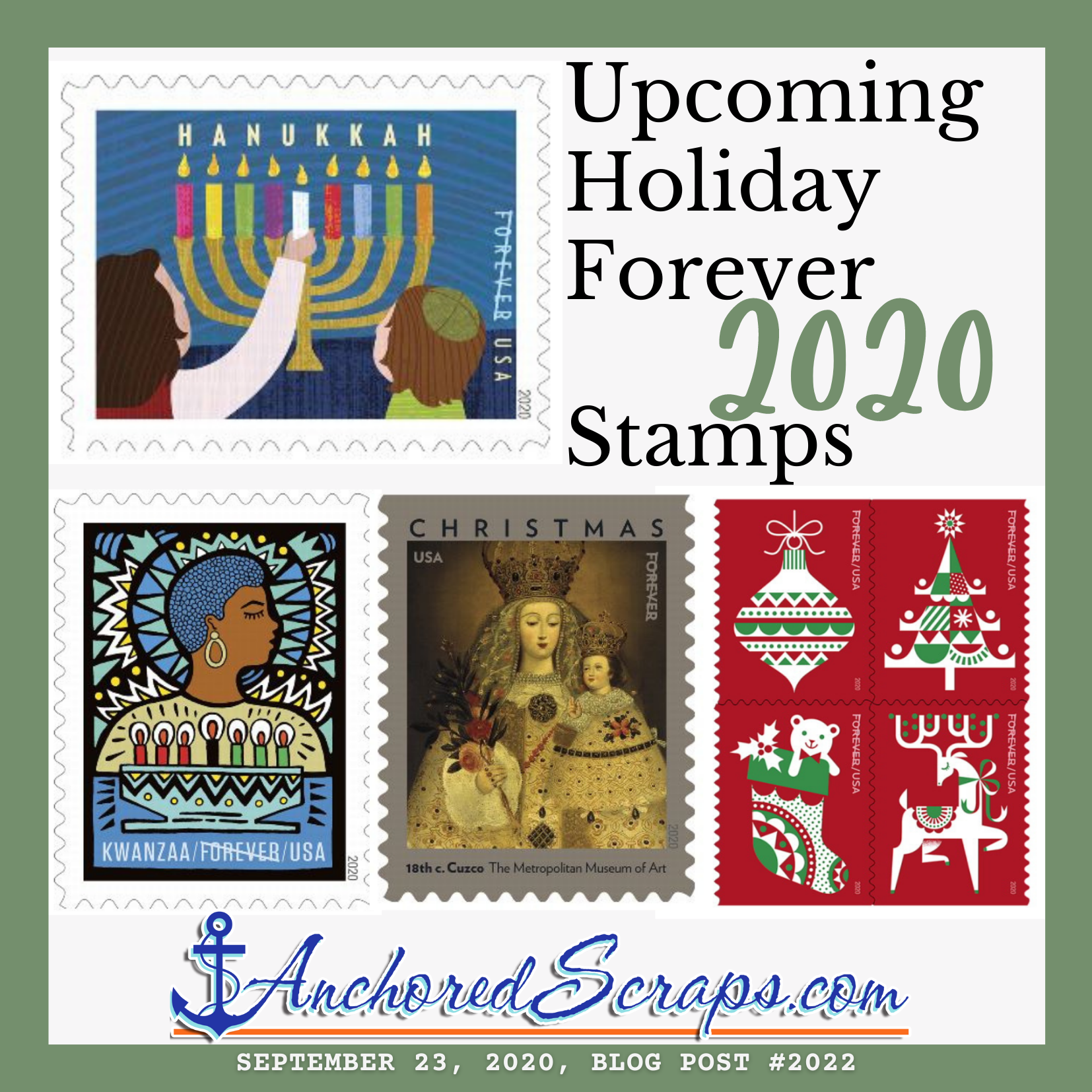 Holiday Forever 2020 Stamps