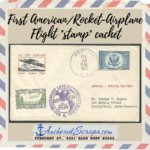 Read more about the article The First American Rocket-Airplane Flight “stamp” cachet