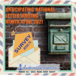 Read more about the article Anticipating National Letter Writing Month April 2021