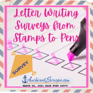 Letter Writing Surveys Stamps