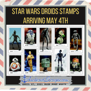 Star Wars Droids Stamps Arriving May 4th