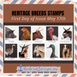 Read more about the article Heritage Breeds Stamps USPS FDOI May 17th