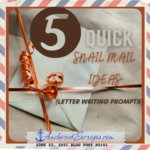 Read more about the article Five quick snail mail ideas