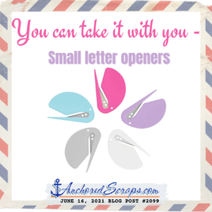 You CAN take it with you: Small Letter Openers