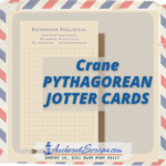 Read more about the article Crane PYTHAGOREAN JOTTER Card