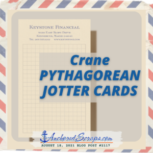 Crane PYTHAGOREAN JOTTER Cards