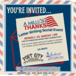 Read more about the article You’re Invited … A Million Thanks Letter Writing Social Event