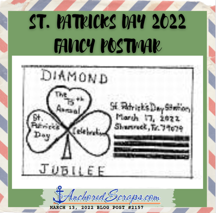 St. Patricks Day 2022 Fancy Postmark