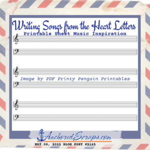 Writing Songs from the Heart Letters Printy Penguin Printable Sheet Music Inspiration