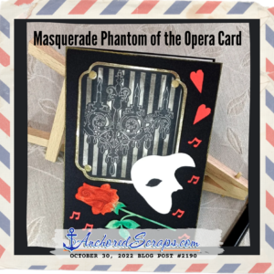 Masquerade Phantom of the Opera Card