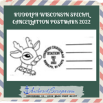 Read more about the article Rudolph Wisconsin Special Cancellation Postmark 2022