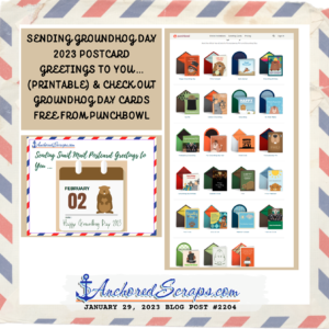 Sending Groundhog Day 2023 Postcard Greetings to You ... (Printable) & Groundhog Day ecards FREE from punchbowl