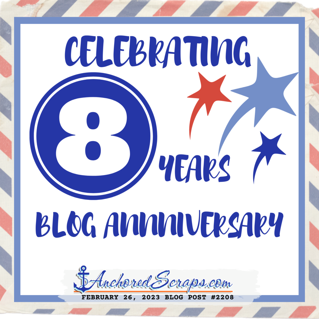 Celebrating 8 Years Blog Anniversary Today!