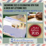 Read more about the article InCoWriMo 2023 is Celebrating 10th year February Letter Writing Month & Check out LetterMo 2023