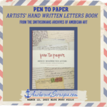 Read more about the article Pen to Paper – Artists’ Hand Written Letters Book