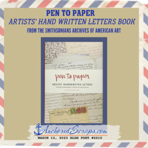 Pen to Paper - Artists' Hand Written Letters Book