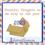 Read more about the article Thankful thoughts as we wrap up the year 2023