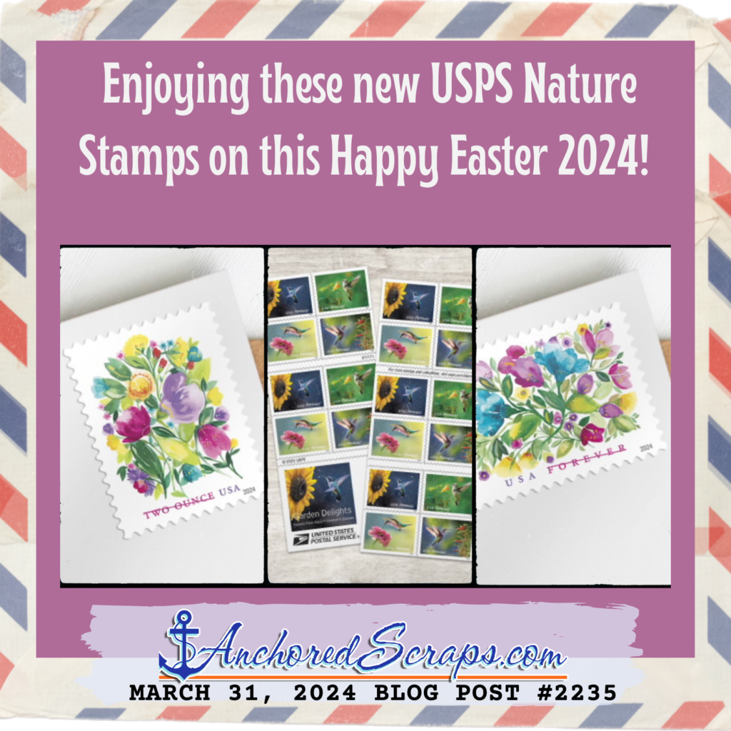 Enjoying these new USPS Nature Stamps on this Happy Easter 2024! 