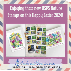 Enjoying these new USPS Nature Stamps on this Happy Easter 2024!