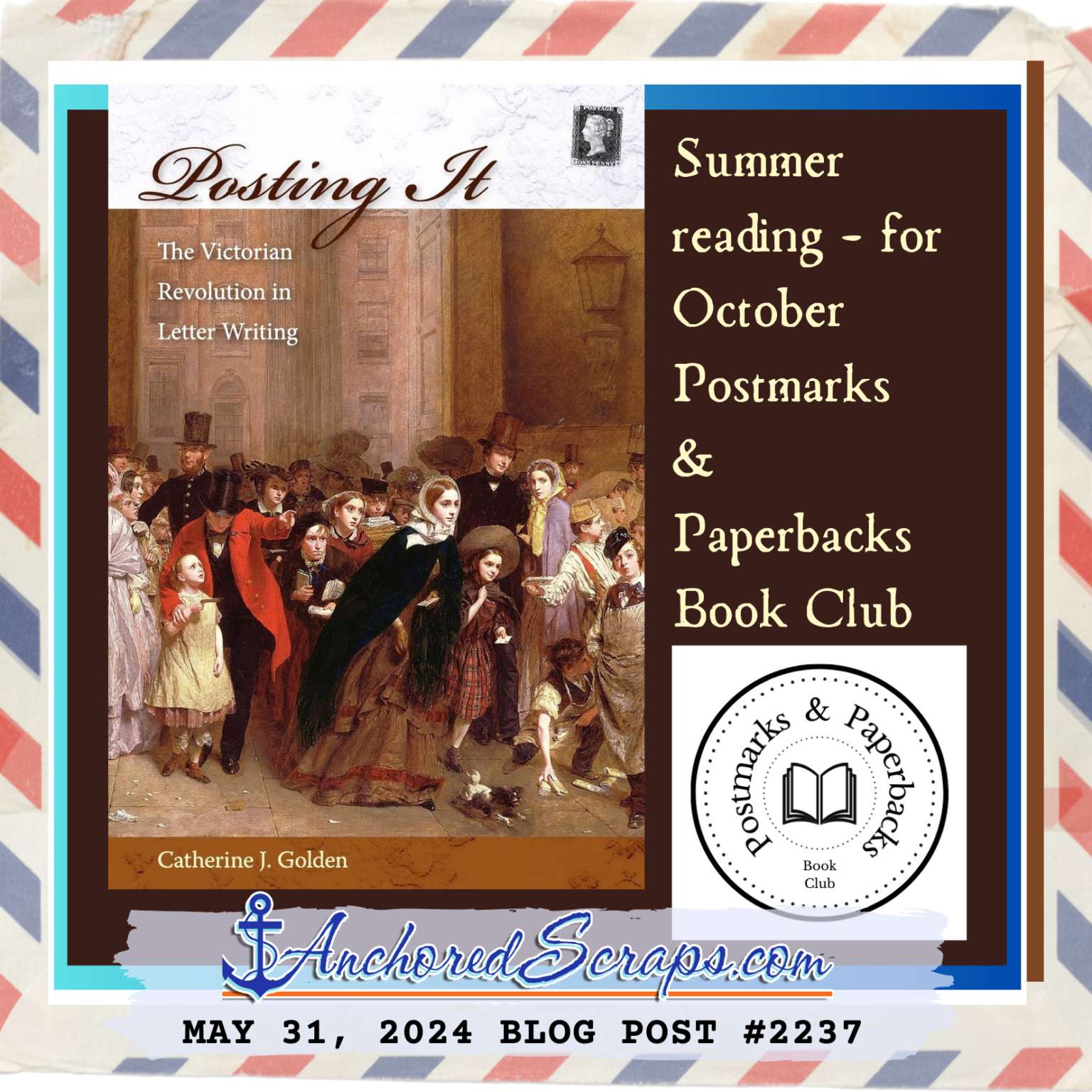 Posting It: The Victorian Revolution in Letter Writing by Catherine J ...