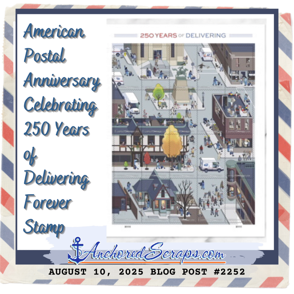 American Postal Anniversary Celebrating 250 Years of Delivering Forever Stamp